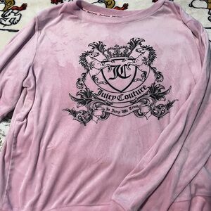 Juicy Couture Light Pink Graphic Tee